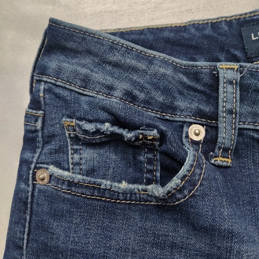 LUCKY BRAND HAYDEN SKINNY Women‎ Size 2 Stretch Denim Blue Jeans